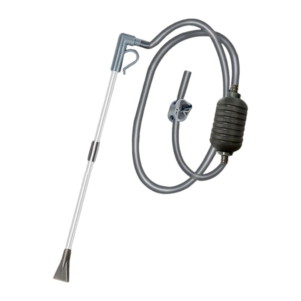 Odkurzacz Syfonowy do Żwiru Akwariowego do Zmiany Wody w Zbiorniku dla Małych Żółwi i Zamkniętych Akwariów