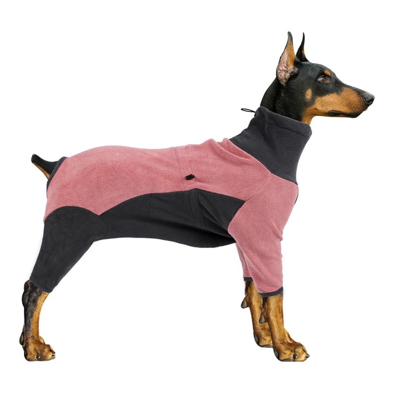 Pet Dog Jacket Winter Warm Clothes Fleece Pet Dog Jumpsuit Pets Overalls Costumes For Small Medium Large Dogs French Bulldog
