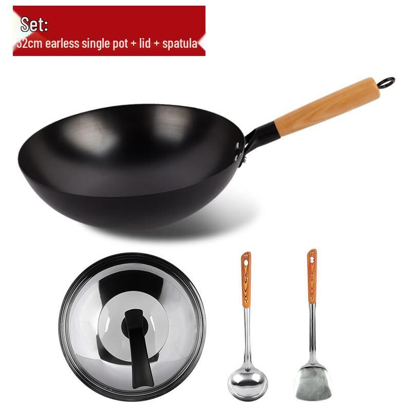 Hakka Traditional Non-Stick Iron Wok