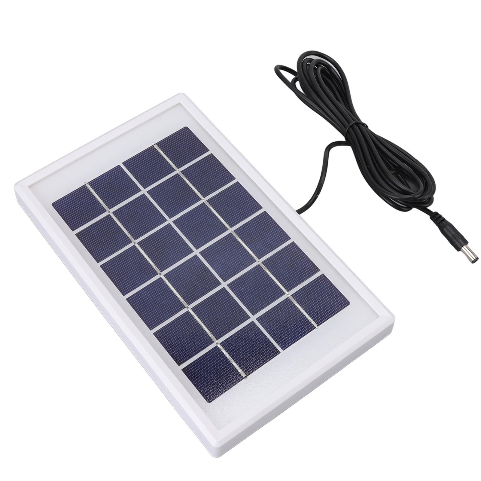 

3W 6V Solar Panel High Conversion Efficiency Semi Flexible Polycrystalline Silicon Solar Panels for Cars Ships Planting