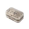 Multi-function Portable Pill Cutter and Splitter with Dual-division Pill Box