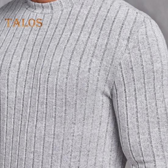 Men Sport Top Slim Fit Pure Color Round Neck Elastic Mid Length Long Sleeves Pullover Homewear Gym Running Basketball T-shirt