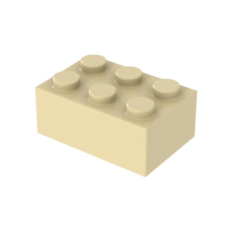 

[FunBrick] 10/30/50PCS 2x3 Dots DIY Building BlocksCompatible With 3002 Bricks 2*3 Dot Educational Creative Size Toys 10PCS дубильная кора