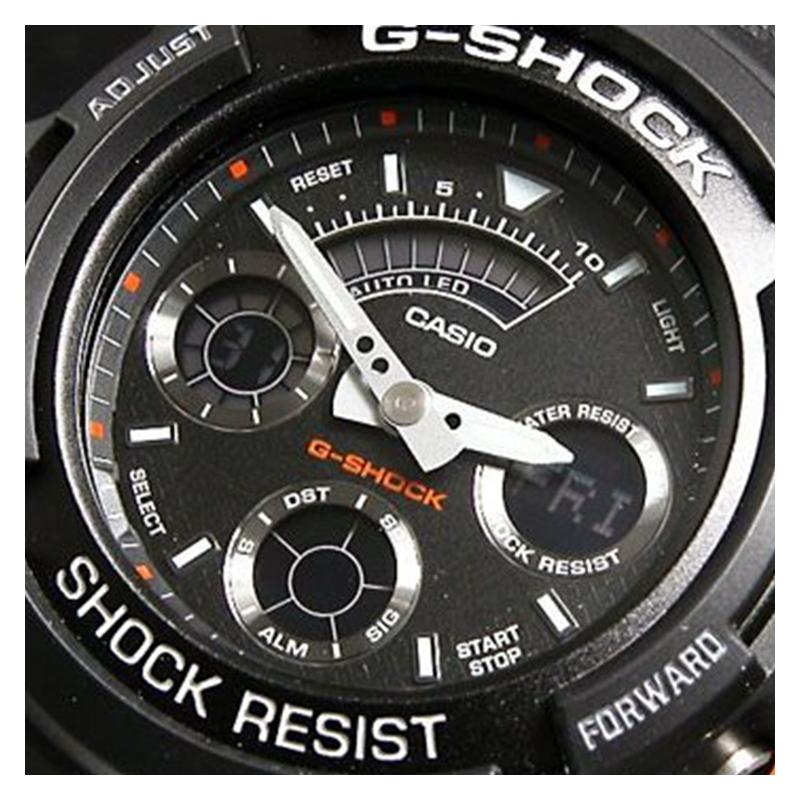 G-Shock Casio classic series, trendy, simple and bold, automatic lighting, fully automatic calendar, waterproof and shockproof luminous AW-591MS-1A