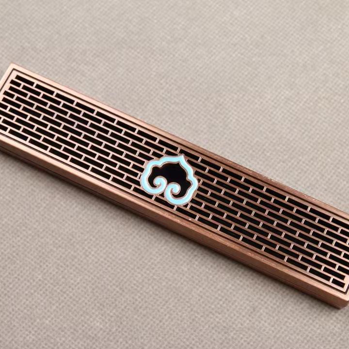 Antique Alloy Incense Holder: Chinese Style Hollow-Out Zen Burner for Incense Ceremony.