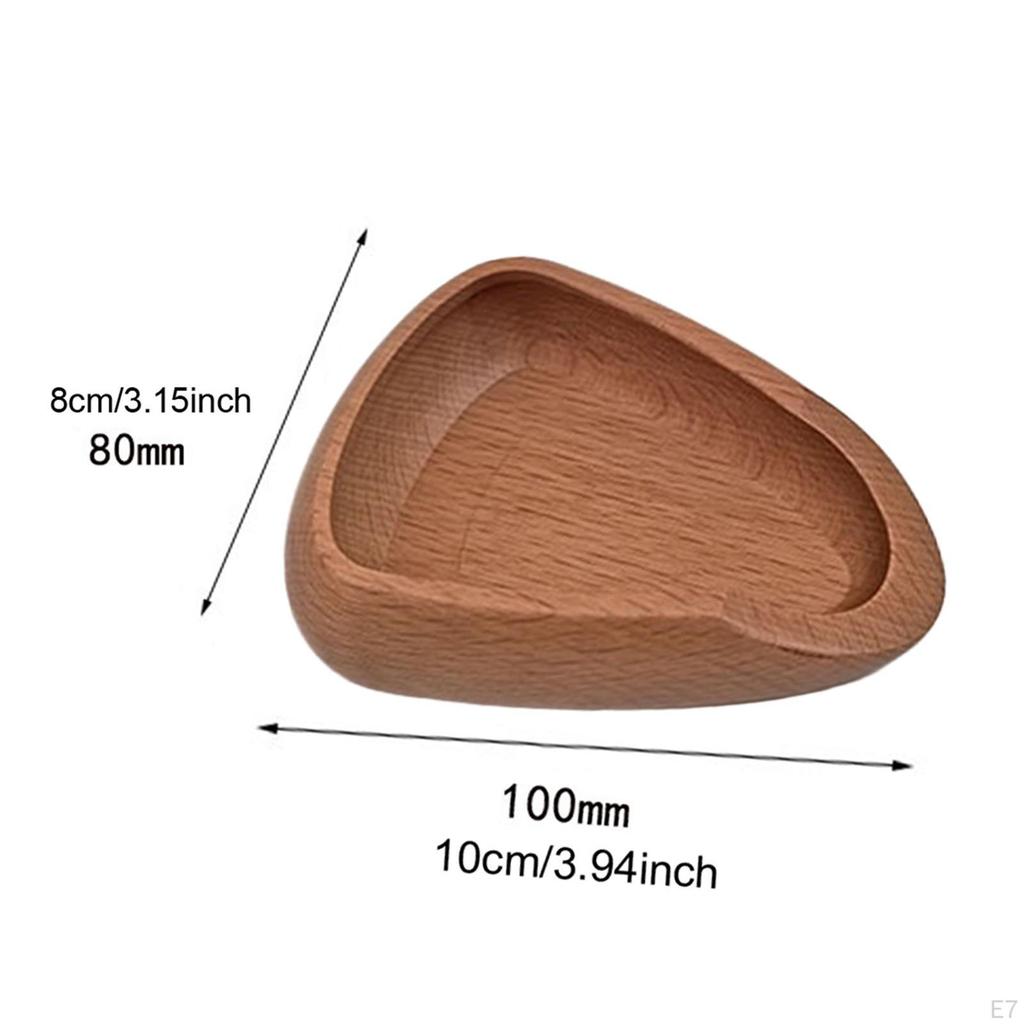 Coffee Bean Bowl Container Wooden Tea