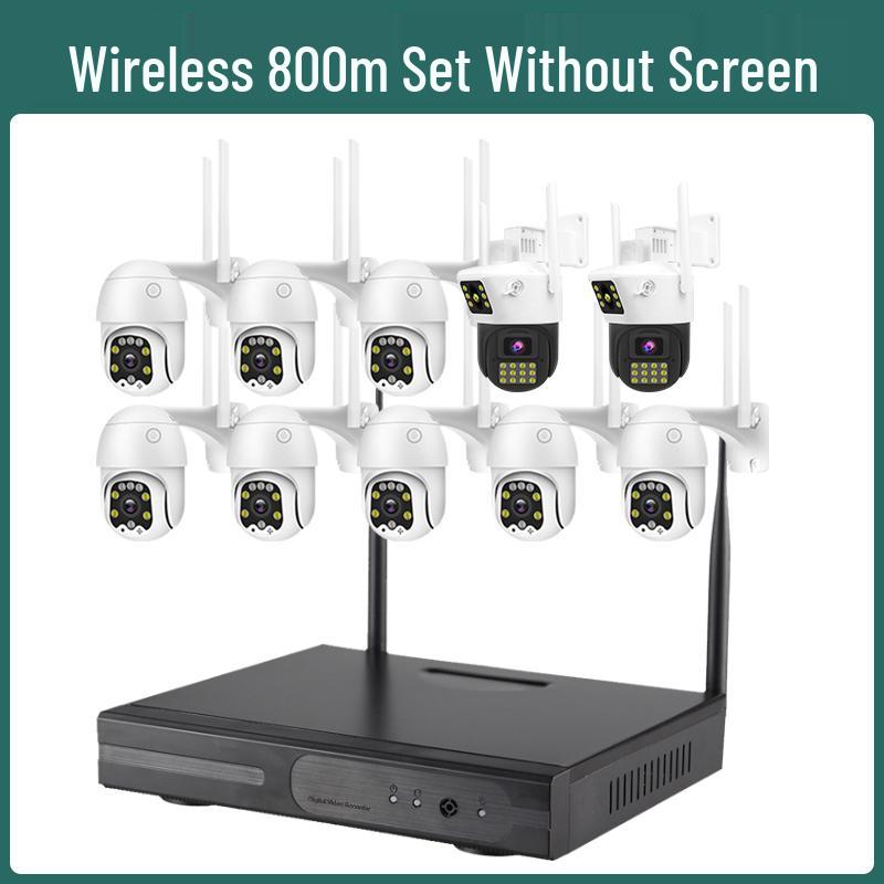 Wireless HD All-in-One Camera System for Home & Outdoor - No Wiring Needed