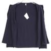 TOYOBOSHI SHURO 10IT-WC1003 Navy Wool Cashmere Cardigan Tops 2 NavyUsed