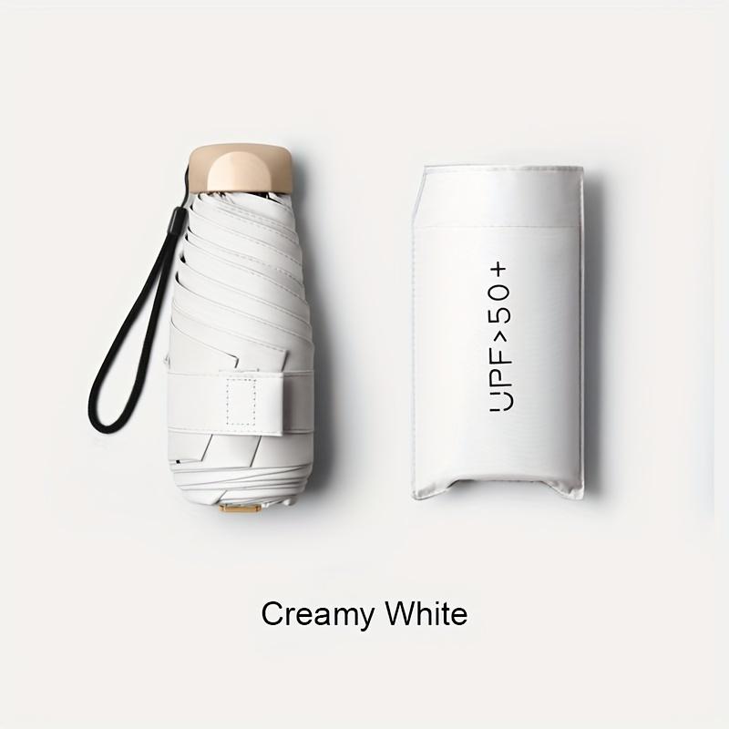 Mini Capsule Umbrella Small Pocket Rain Umbrella Folding UV Ultraviolet Protection Ultra Light Sunny And Rainy Dual Use Umbrella