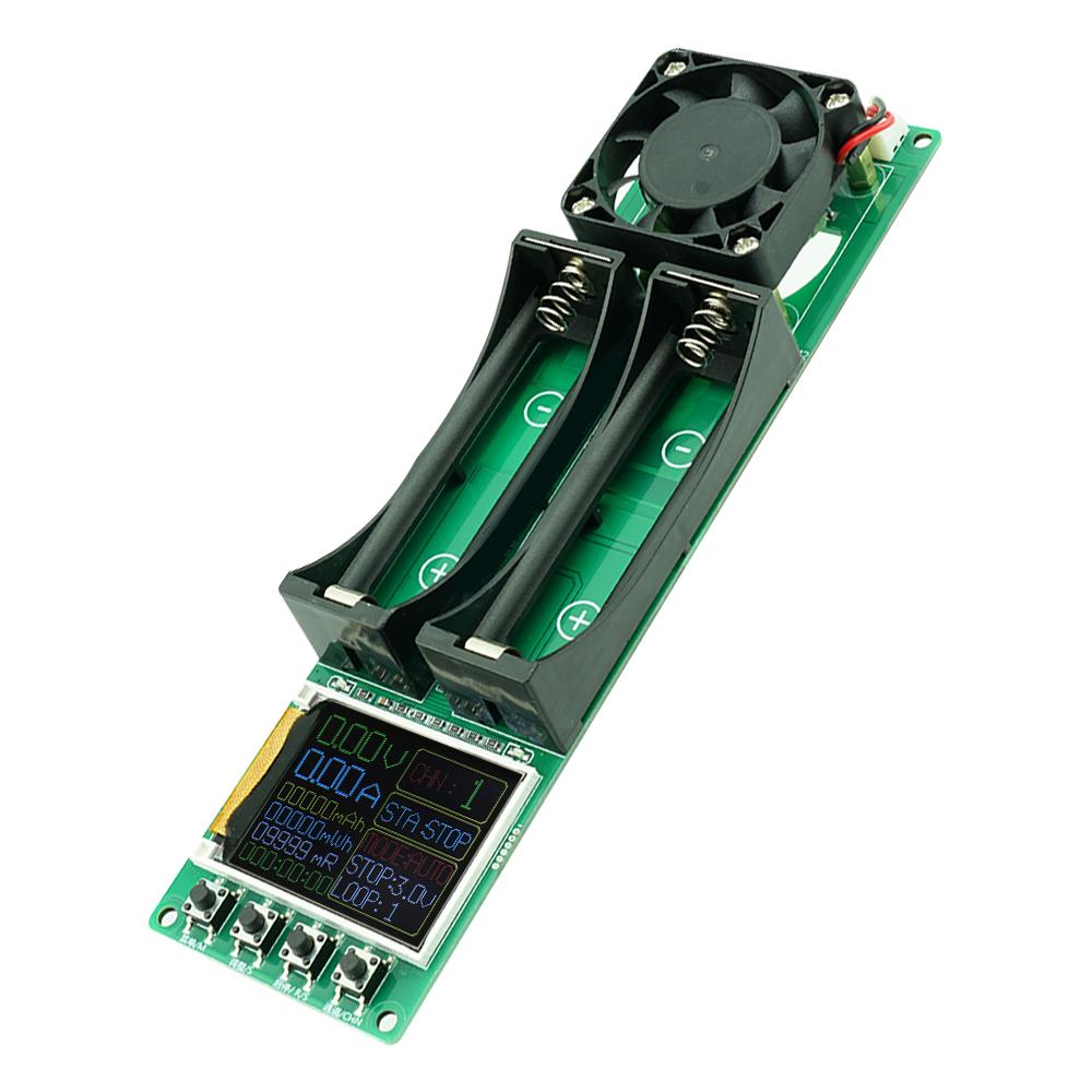 18650 Lithium Battery Capacity Tester Module MAh MWh Digital Battery Power Detector Module 18650 Battery Tester 2/4/8 Channel