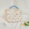 41 Embossed Cartoon Puppy Hand Bag Female Hand Shoulder Canvas Bag Going Out To Work Commuter Bag