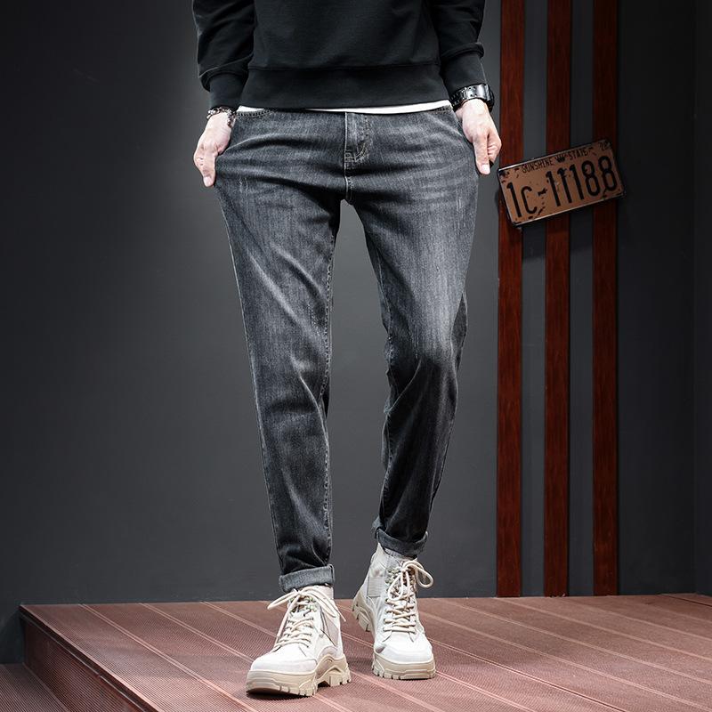 Jeans Men'S Pants All Season Stretch Versatile Jeans Men'S