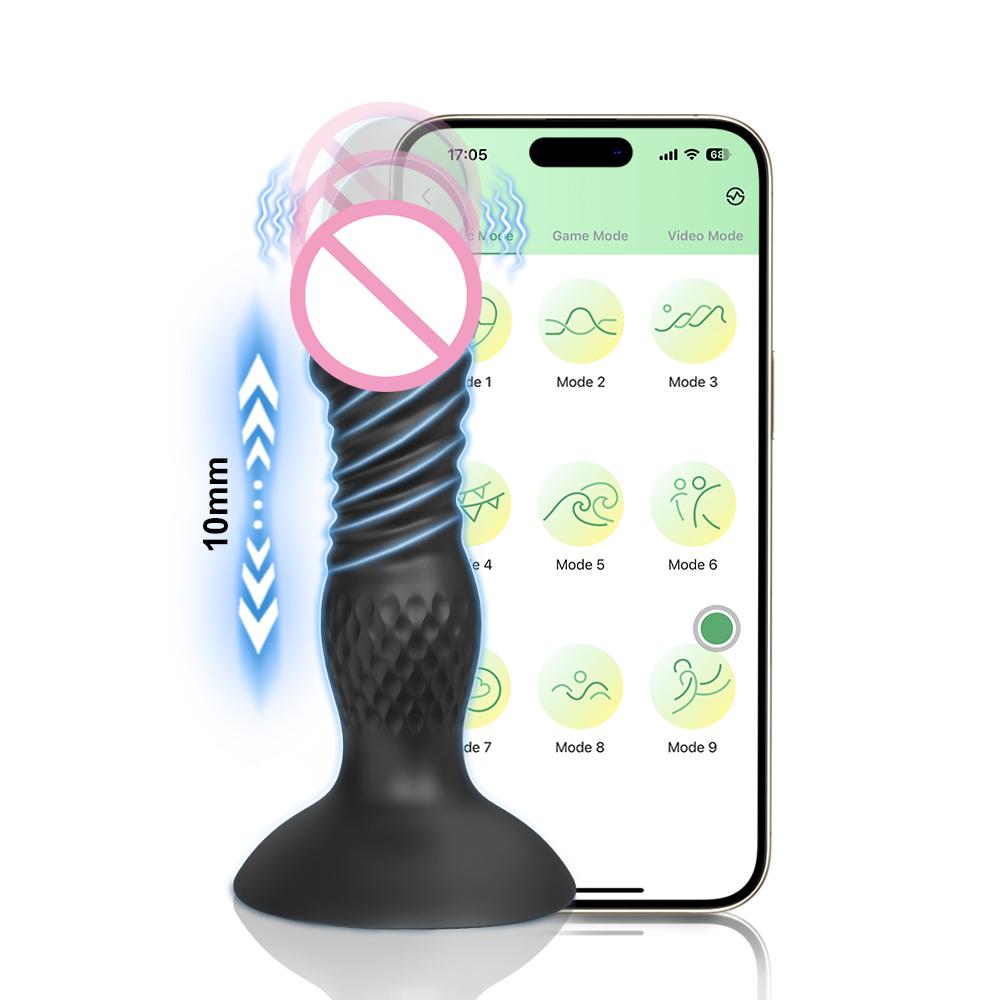 Butt Plug Anal Vibration Masturbation Tools Men Women Dildo Vibrator Anal Plug Sex Toys Anal Plug Vibrator Gay Adult Toys