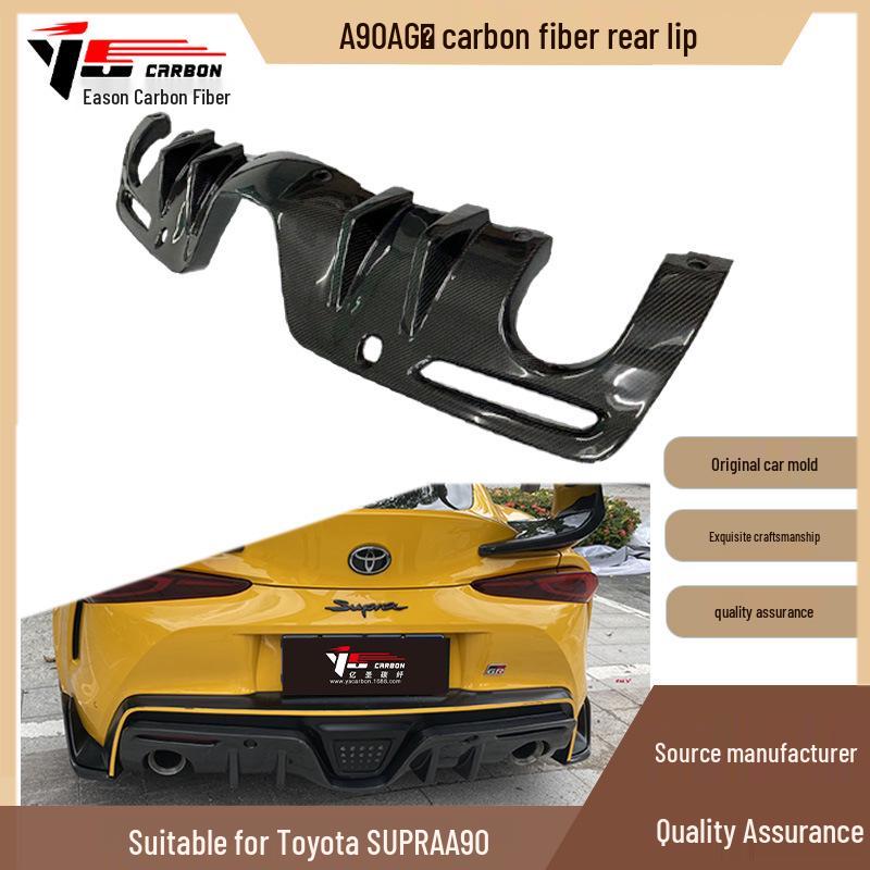 2019-IN Toyota Supra A90/A91 AG Style Carbon Fiber Rear Lip Spoiler