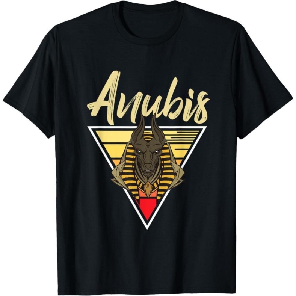 

Anubis Pharaoh Egyptology God of Dead Egypt Sphinx T-Shirt S