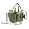 1PC Gardening And Outdoor Large-Capacity Hand-Held Multi-Color Camping Tool Multi-Pocket Storage Bag