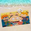 Funny Cute R-Rugrats Beach Towel Colorful Bath Towels for Girl Microfiber Quick Dry Sand Free Beach Yoga Spa Gym Pool