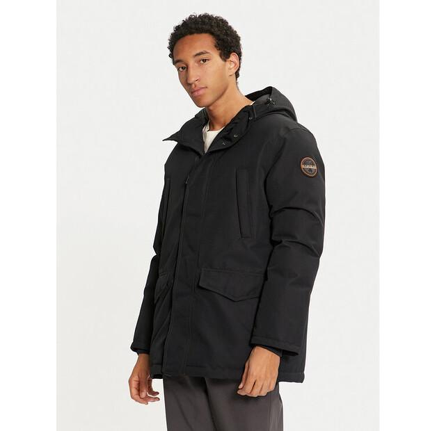 Winter Jacket Napapijri A-Cornier NP0A4IJB, Black, Standard Fit