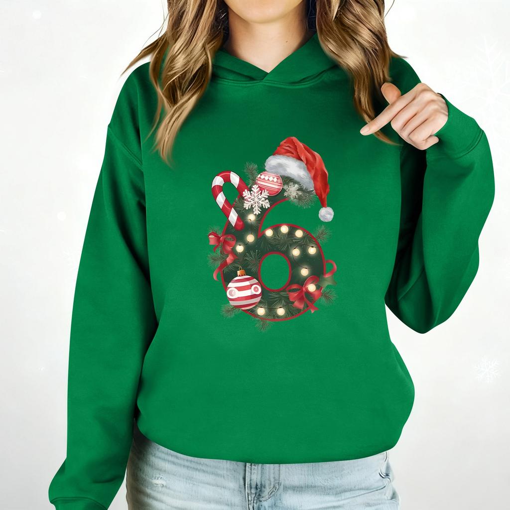 Damen Casual Fashion Outfit Sweatsuit Bedrucktes Langarm Casual Kapuzenpullover