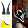 1Pair Motorcycle Helmet Devil Horns Decor Universal Suction Cup Bull Horns for Motorbike, Electric Scooter & Bike Helmet St T1V9