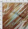 oneOone Cotton Flex Brown Fabric Brush Stroke Sewing Craft Projects Fabric Prints By Yard 40 Inch
