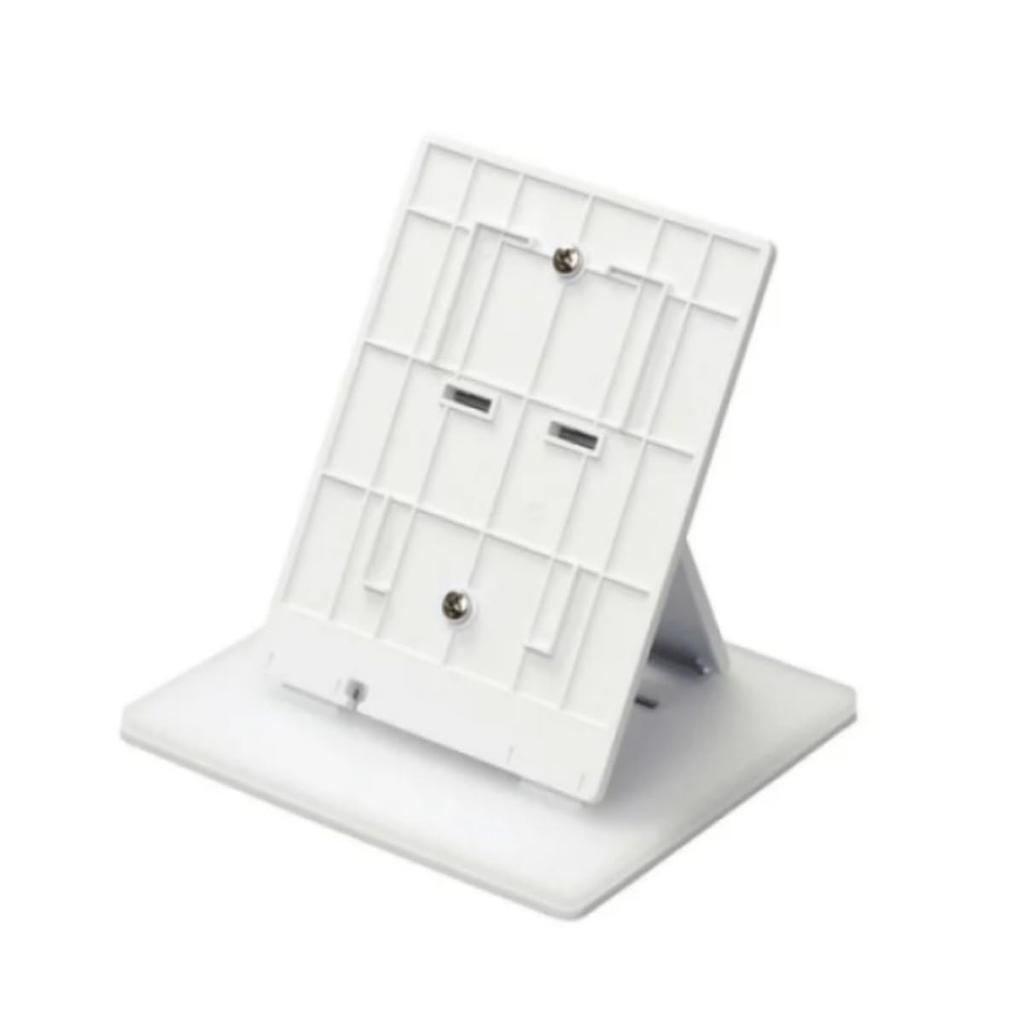 Aiphone Desktop Stand with Two-Level Angle Adjustment for Wireless Video Doorphones (WR-11/KR-77/ZA-TD3), White (KRW-S)