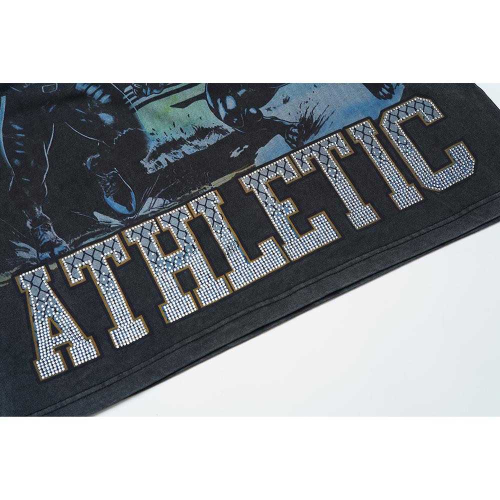 V567 Vale Forever Valley Sport TEE Summer Street Trendy T-shirt Hot Stamping High-quality Trendy T-shirt Short Sleeved