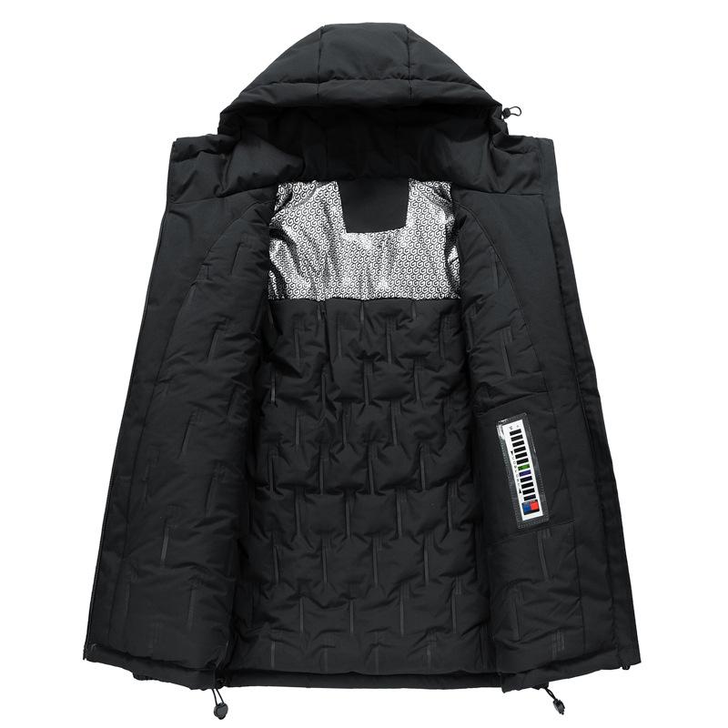 Loose Sports and Leisure Cotton-padded Clothes for Men and Women with The Same Trend Hooded Graphene Bread Clothes