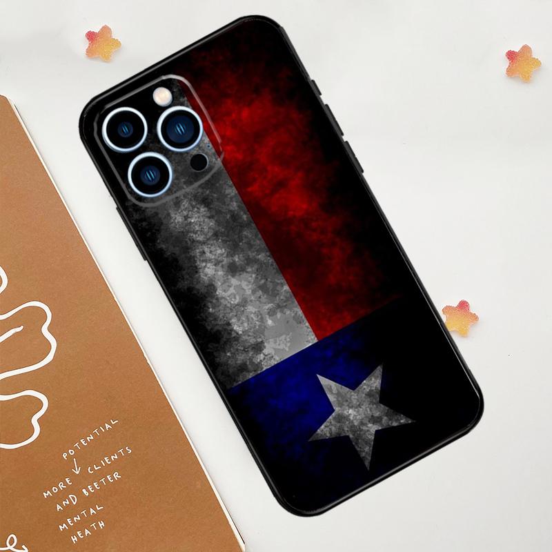 Texas Flag Phone Case For iPhone 17 Pro Max 14 11 15 16 Pro Max 13 12 Mini 16 Plus 16e 17 Air Funda