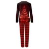 Christmas Prints Family Matching Long Sleeve Tops+Pants Set Family Matching Sets