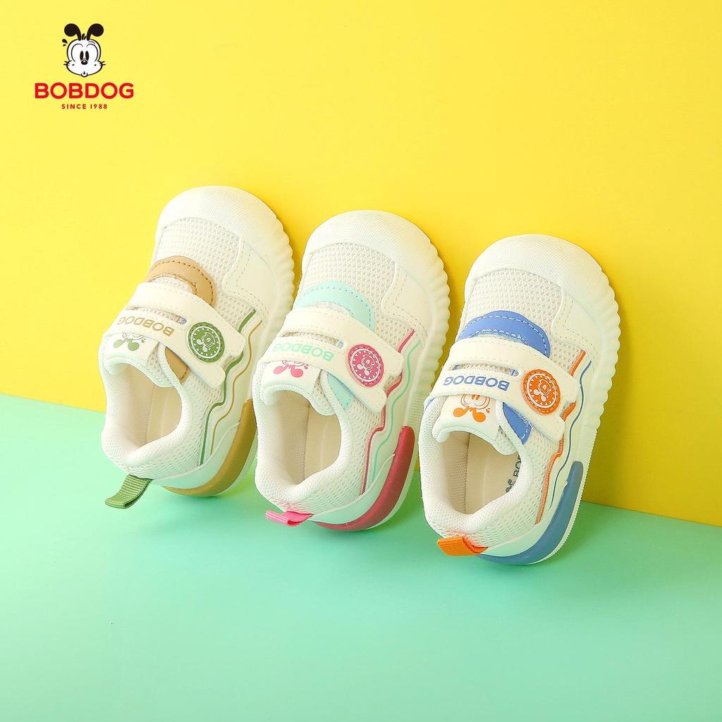 Babudou Toddler Shoes: 2026 Spring Mesh Breathable Non-slip Sports Shoes for Boys and Girls