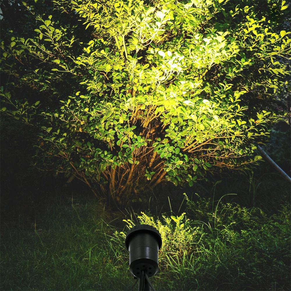 LED Pool Lights Waterproof Solar Powered Garden Pond Light Pathway Lawn Backyard Lighting Outdoor Security Landscape Lamp