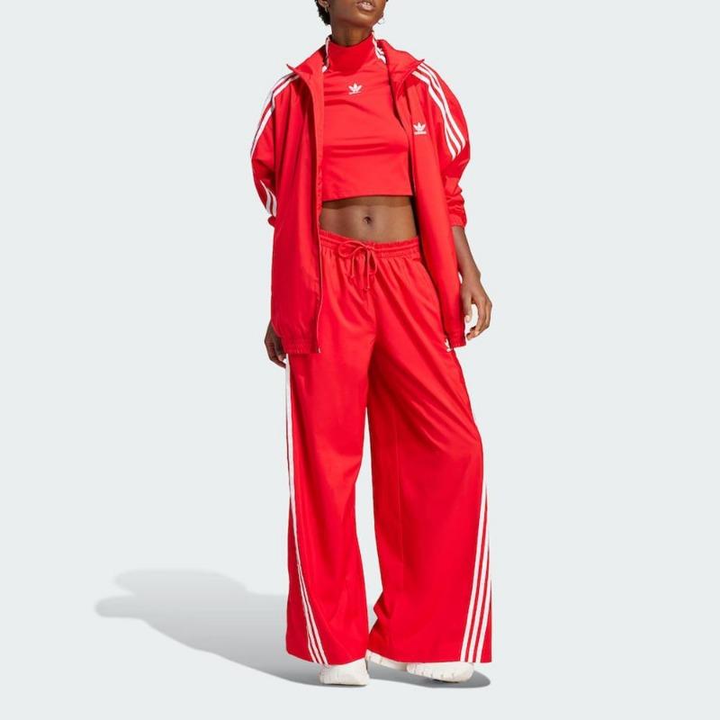 adidas Originals Damen Cropped Mock Neck Slim-Fit Kurzarm-T-Shirt IV9320