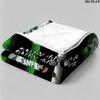 Difaa Hassani Jadidi DHJ Print Flannel Blanket High Quality Warm Comfortable Cover for All Seasons Perfect for Gifts Home Decor