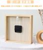 Danmukeji Wall Stylish and Scandinavian Natural Wood Continuous Second Interior New Housewarming Wall Clock Wood Clock, Popular, Wooden, Style, Quiet,