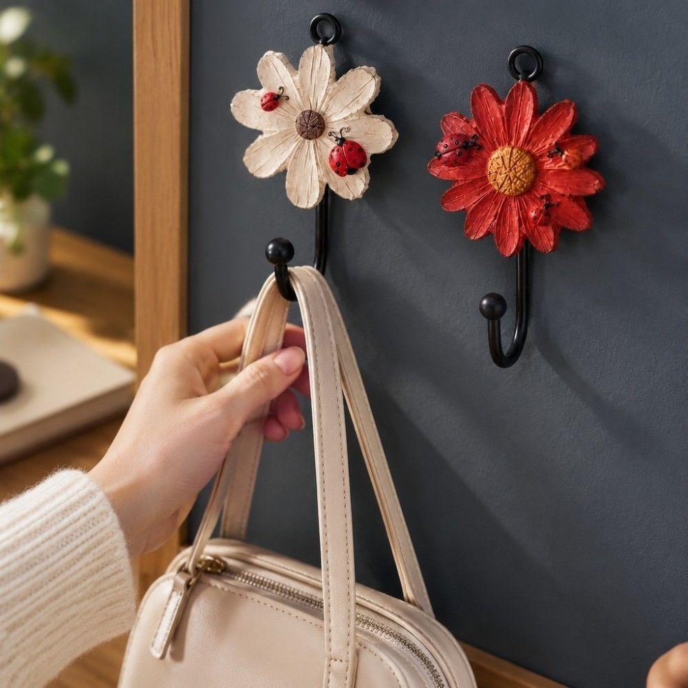 Versatile Use Wall Hooks Wall Mounted Clothes Hooks Cute Storage Hooks Wall Decoration