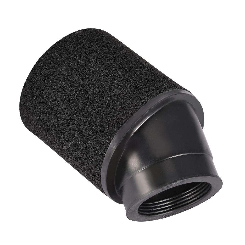 45mm Angled Sponge Air Filter for Motorcycle/ATV - Black, Compatible with Various Models
