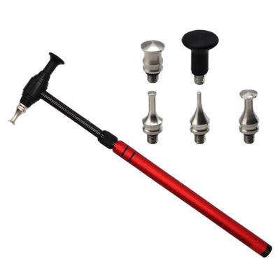 Dent Repair Hammer Kit Auto Body Dent Repair Hammer Telescopic Knock Down Replace Heads Attached Maintenance Dent Hammer For