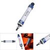 MAL 20mm Single Rod Double Acting Mini Pneumatic Air Cylinder Aluminum Alloy (50mm Stroke)