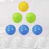Airflow Practice Golf Ball, Small Golf Practice Ball Flight Hollow 41mm Golf Training Ball Plastic for Indoor & Outdoor