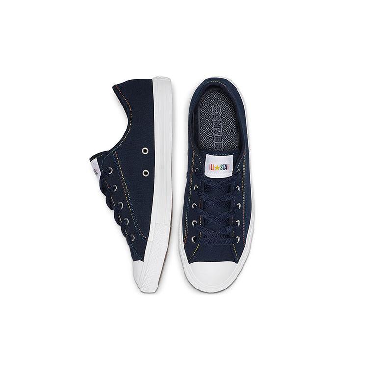 Converse Chuck Taylor All Star Dainty Rainbow Low Top Cowboy Blue Women's 564978C