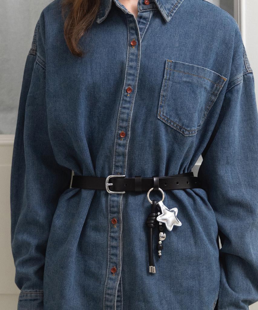 Tatiana Bt8281 Classic Frame Cowhide Belt 23Mm