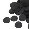 500pcs 25mm Nonwoven Round Piece White Black Cloth Flake Accessories Pre Cut Non-Woven Fabric Felt Craft Pads DIY Accessories