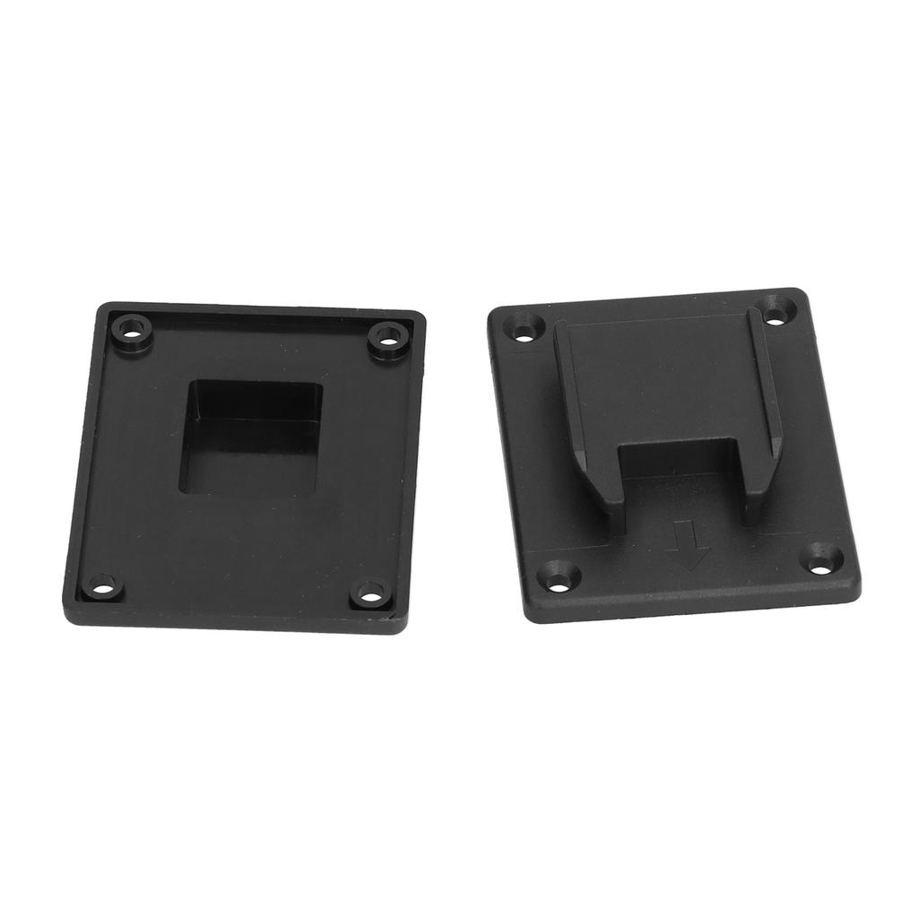 2 st Verktygshållare Fäste Batteriförvaring Fixeringsspänne med Monteringshål för Milwaukee M18 18V
