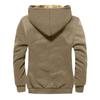 Veste de couleur unie pour hommes Veste à capuche zippée tendance printemps et décontractée pour hommes