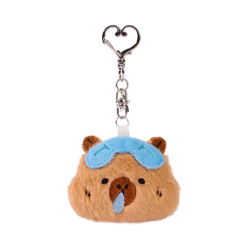 Girl'S Kawaii Pendant Cute Little Animal Figurines Sweet Girlish Doll Accessories Versatile Keychains Pendants