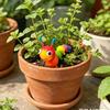 Funny Mini Insect Model Metal Craft Caterpillar Figurine Creative Home Decor  Garden Decoration