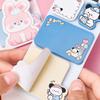 Cartoon Animal Combination Gift Sticky Note Student Notebook Decoration Cute Girl N Times Memo Pad Kawaii Stationery Lovely