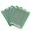 10BUC 9x15cm 8x12cm 7x9cm 6x8cm 5x7cm 4x6cm 3x7cm 2x8Cm Verde Placă de tablă cu pulverizare pe două fețe, placa universală PCB