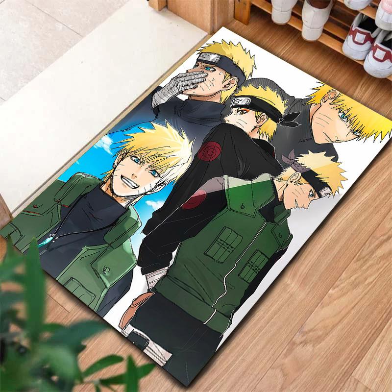 Naruto Evolution Carpet Rug For Living Room Bedroom Home Sofa Decoration,kids Play Nonslip Floor Mat